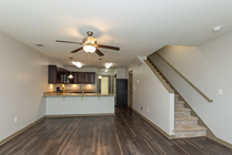 Common Area Overview with Stairs