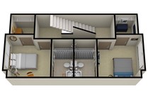 Upper Floors - Bedrooms