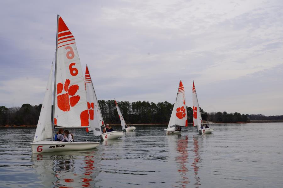 Clemson Sailing Club Practice