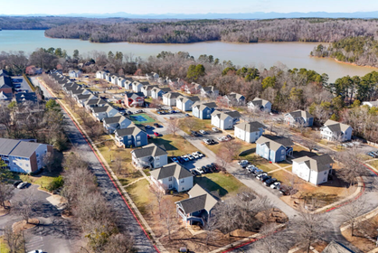 Map of neighborhoods near TCTC Pendleton Campus including Clemson, Central, Anderson and Seneca