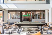 Signature-Hartwell-Village-Off-Campus-Apartments-Near-Clemson-University-Resident-Clubhouse-Billiard-Table