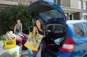Clemson Move in Day College Student